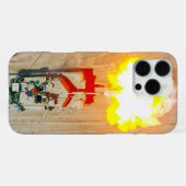 SCHLACHTTANK - Abrams M1 iPhone Hülle (Rückseite (Horizontal))