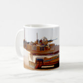 SCHLACHTTANK - Abrams M1 Kaffeetasse (Vorderseite Links)