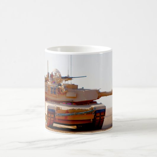 SCHLACHTTANK - Abrams M1 Kaffeetasse (Mittel)