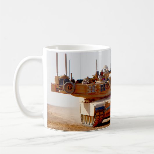 SCHLACHTTANK - Abrams M1 Kaffeetasse (Links)