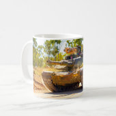 SCHLACHTTANK - Abrams M1 Kaffeetasse (Vorderseite Links)