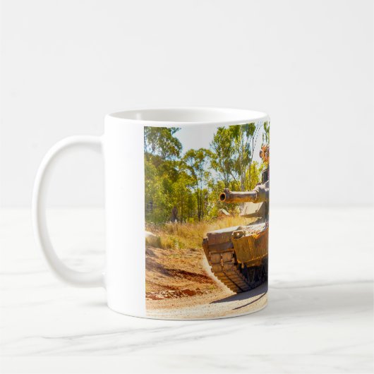 SCHLACHTTANK - Abrams M1 Kaffeetasse (Links)