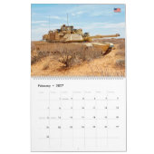SCHLACHTTANK - Abrams M1 Kalender (Feb 2027)