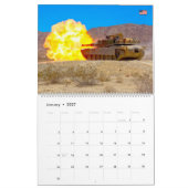 SCHLACHTTANK - Abrams M1 Kalender (Jan 2027)