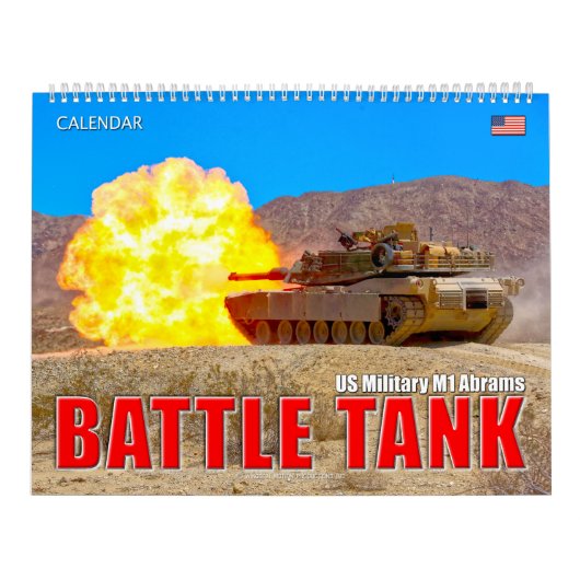 SCHLACHTTANK - Abrams M1 Kalender (Titelbild)