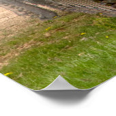 SCHLACHTTANK - Abrams M1 Poster (Ecke)