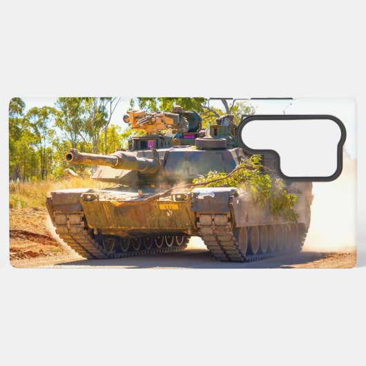 SCHLACHTTANK - Abrams M1 Samsung Galaxy Hülle (Rückseite (Horizontal))