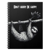 Schlacke auf Baumzweig mit Zitat Notizblock (Vorderseite)