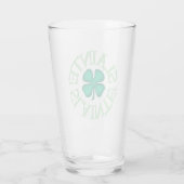 Schlackenglas Glas (Rückseite)