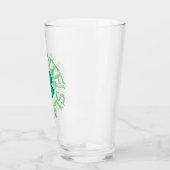 Schlackenglas Glas (Links)