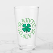 Schlackenglas Glas (Vorderseite)