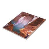 Schlackenhöhlen dekorative Tile / Trivet Fliese (Seite)