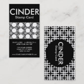 Schlackenkarte Visitenkarte (Vorne/Hinten)