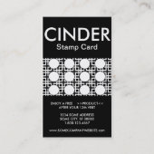 Schlackenkarte Visitenkarte (Vorderseite)