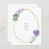 Schlackenwickler-Einsteckkarte Lila (Vorne/Hinten)