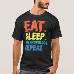 Schlaf Anthropologie Anthropologe Archäologe T-Shirt