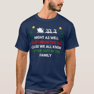 Schlaf auch unter den drei Weihnachtskids T-Shirt