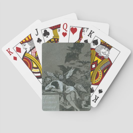 Schlaf aus der Vernunft Spielkarten (Rückseite)