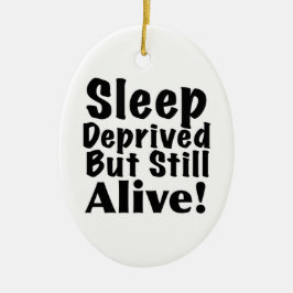 Schlaf beraubt aber noch lebendig keramik ornament