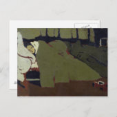 Schlaf, c.1891 postkarte (Vorne/Hinten)