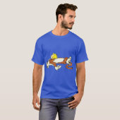 Schlaf calvin Premium Freunde T-Shirt (Vorne ganz)