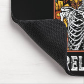 Schlaf Deprived Barely Alive Funny Skeleton Hallow Mousepad (Ecke)