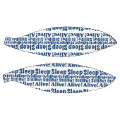 Schlaf entzogen, aber noch lebend in dunkelblau basketball (Panele)