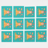 Schlaf-, Ess- und Wiederholungs-Blanket-Design Fleecedecke (Vorderseite (Horizontal))