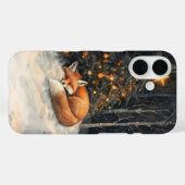 Schlaf Fox Whimsical Rustikale Weihnachten Case-Mate iPhone Hülle (Rückseite (Horizontal))