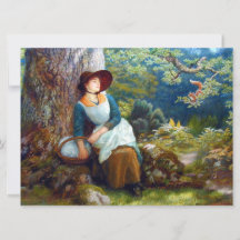 Schlaf im Wald (von Arthur Hughes)