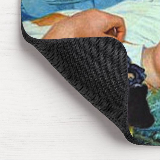 Schlaf in den Iren Mousepad (Ecke)