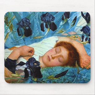Schlaf in den Iren Mousepad
