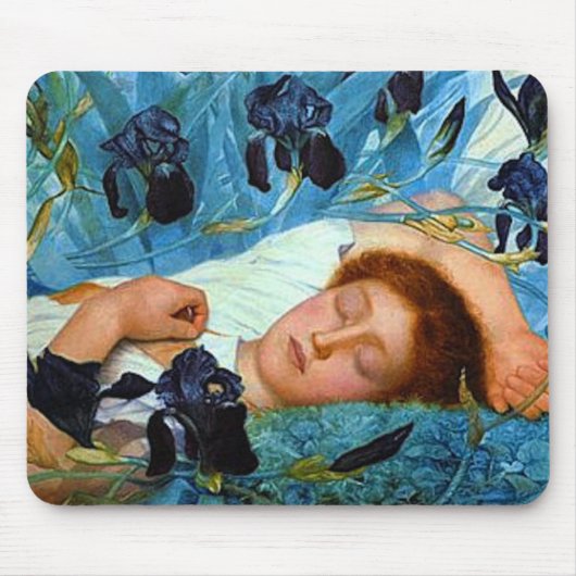 Schlaf in den Iren Mousepad (Vorne)