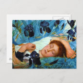 Schlaf in den Iren Postkarte (Vorne/Hinten)