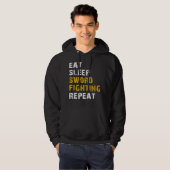 Schlaf kämpfen hoodie (Vorne ganz)