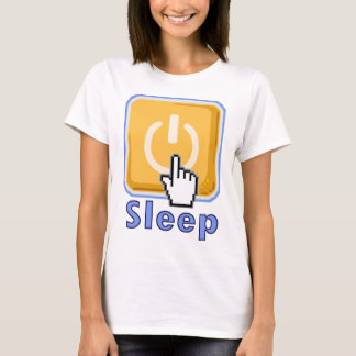 Schlaf-Knopf-Pyjama-T - Shirt