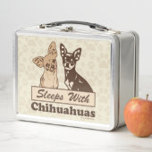 Schlaf mit Chihuahua Metall Lunch Box (Beispiel)