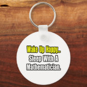 Schlaf mit einem Mathematiker Schlüsselanhänger (Vorderseite)