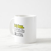 Schlaf mit einem Orthopädisten Kaffeetasse (Vorderseite Links)