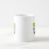 Schlaf mit einem Orthopädisten Kaffeetasse (Mittel)