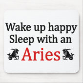 Schlaf mit einem Widder Mousepad (Vorne)