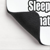 Schlaf mit einer neugeborenen Krankenschwester Mousepad (Ecke)