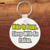 Schlaf mit Italienisch Schlüsselanhänger (Vorderseite)