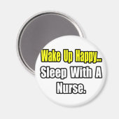 Schlaf mit Krankenschwester Magnet (Vorderseite/Rückseite)