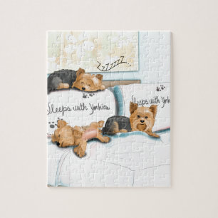 Schlaf mit Yorkies durch Catia Cho Puzzle