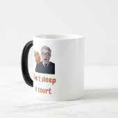 Schlaf nicht vor Gericht Verwandlungstasse (Vorderseite Links)