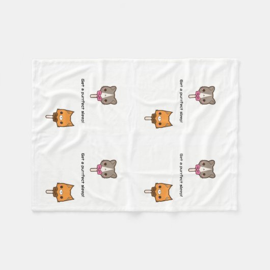 Schlaf richtig fleecedecke (Vorderseite (Horizontal))