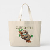 Schlaf - Schlafende Liebhaber - Schlafplatz Jumbo Stoffbeutel (Rückseite)