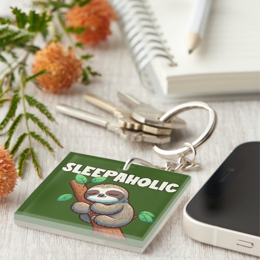 Schlaf - Schlafende Liebhaber - Schlafplatz Schlüsselanhänger (Vorderseite rechts)