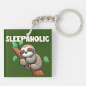 Schlaf - Schlafende Liebhaber - Schlafplatz Schlüsselanhänger (Rückseite)